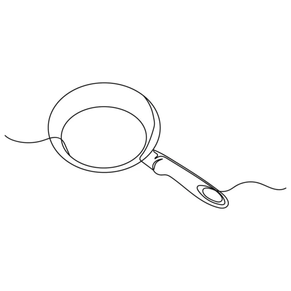 Векторний Абстрактний Безперервний Одинарний Простий Лінійний Малюнок Значок Кухонної Панелі — стоковий вектор