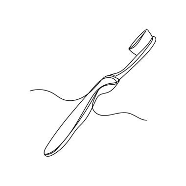 Vektör soyut sürekli tek bir basit çizgi çizim ikonu siluet çizim beyaz arkaplan üzerine.