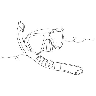 Beyaz bir arka planda siluet içinde yüzen basit bir soyut yüzme çizimi. Doğrusal biçimlendirilmiş.