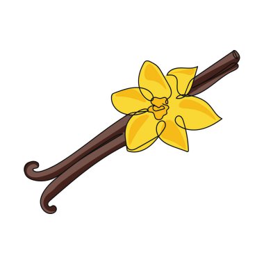 Beyaz arkaplanda siluet şeklinde tek bir basit soyut çizgi çizimi devam ediyor. Doğrusal biçimlendirilmiş.