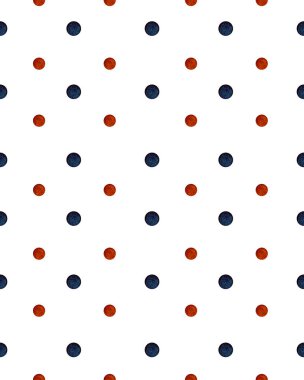 Suluboya yuvarlak tasarım elementlerinin kusursuz dokusu. Doğal renklerle puantiyeli parmak izi. Dekoratif el çiziminin geometrik deseni beyaz arkaplanda