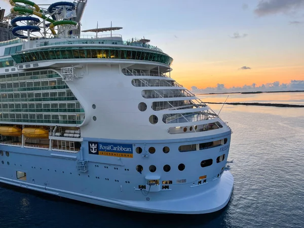 Nassau Bahama September 2021 Het Royal Caribbean Cruise Ship Freedom — Stockfoto