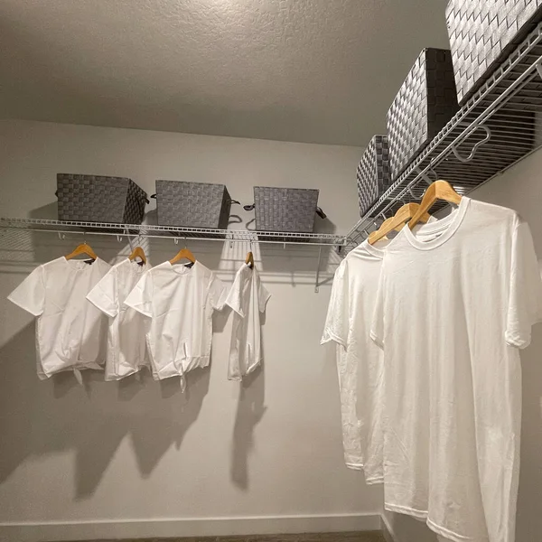 Orlando Usa February 2021 Walkin Master Bedroom Closet Condominium Model — 图库照片