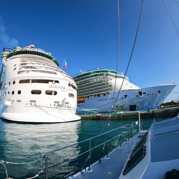 Nassau Bahama September 2021 Royal Caribbean Cruise Ships Vrijheid Van — Stockfoto