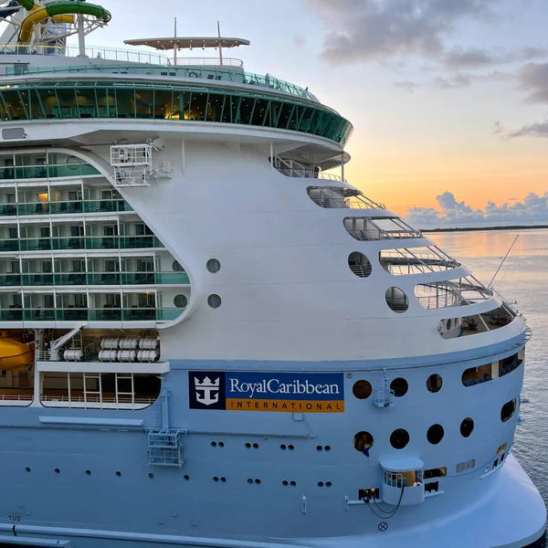 Nassau Bahamas September 2021 Das Royal Caribbean Cruise Ship Freedom — Stockfoto