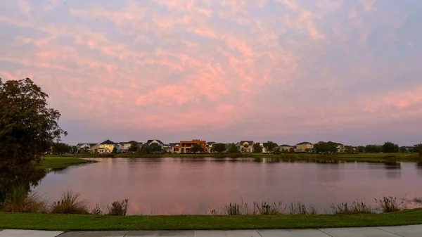 Orlando Usa Febrero 2021 Cuarto Baño Una Casa Modelo Condominio — Foto de Stock