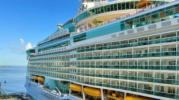 Nassau Bahama Szigetek 2021 Szeptember Royal Caribbean Cruise Ship Freedom — Stock Fotó