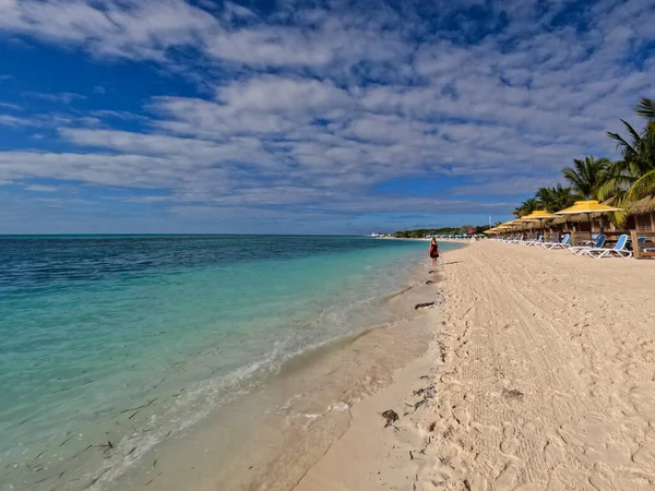 Bahamas 2021年12月7日 巴哈马皇家加勒比游轮航线Rcl私人岛屿可可礁海滩 — 图库照片