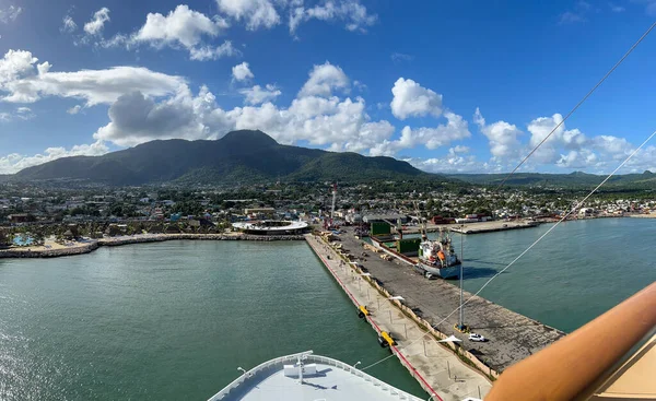 Puerto Plata République Dominicaine Janvier 2022 Vue Aérienne Port Puerto — Photo