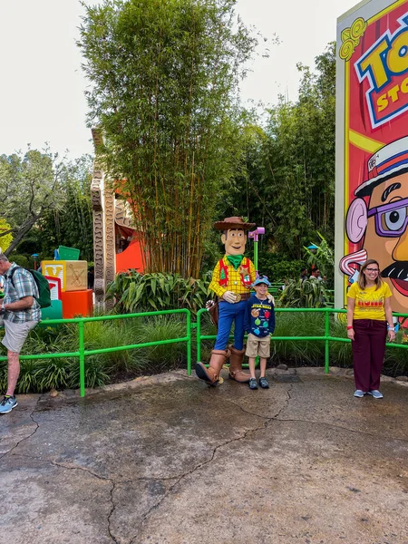 Orlando Usa November 2019 Woody Från Filmen Toy Story Possing — Stockfoto