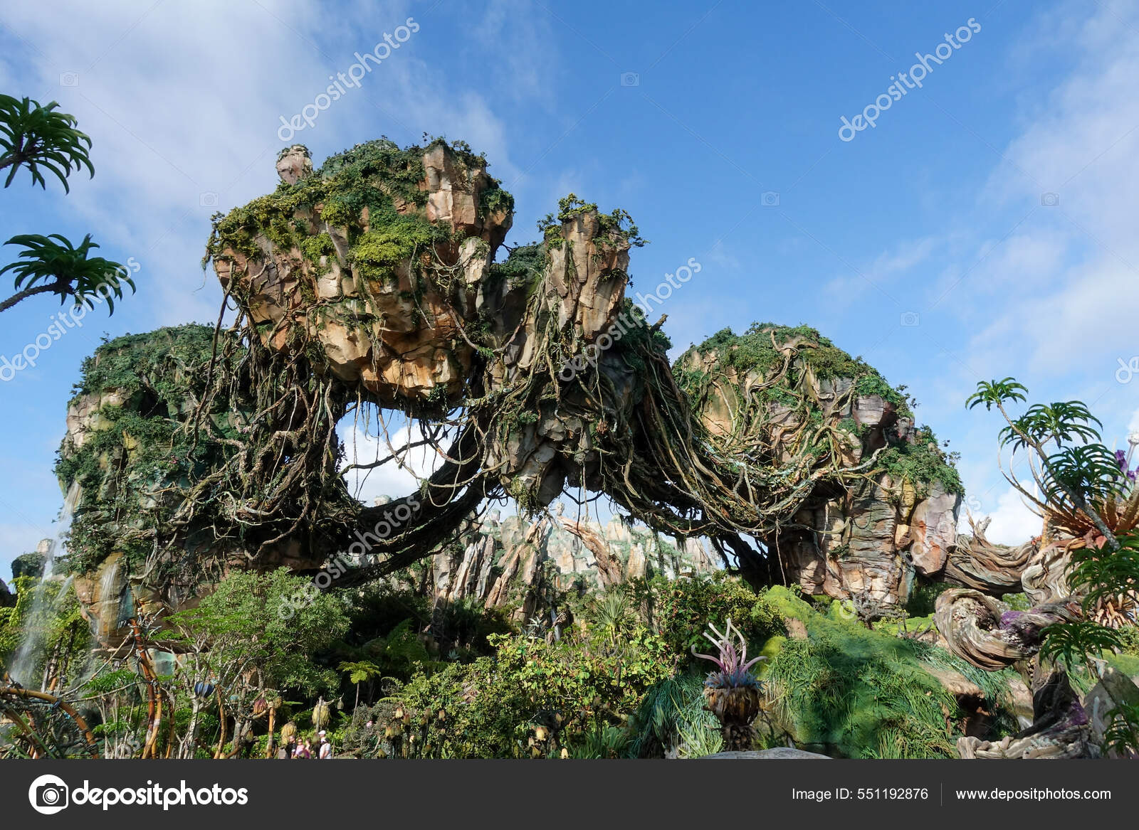 Orlando Usa May 2019 Floating Mountains Movie Avatar Animal
