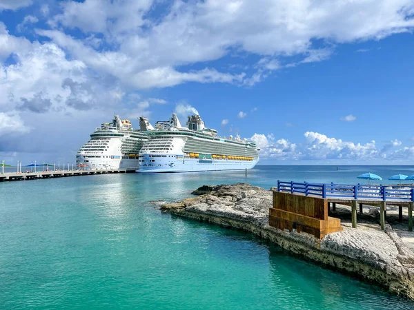 Bahamas Septembre 2021 Navire Croisière Royal Caribbean Freedom Seas Marin — Photo