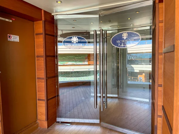 Orlando Usa October 2021 Entrance Exclusive Area Msc Yacht Club — ストック写真