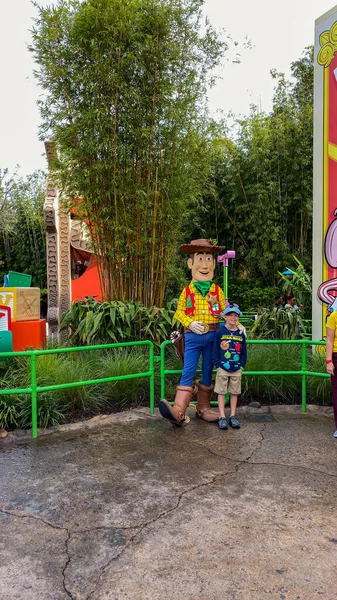 Orlando Usa November 2019 Woody Från Filmen Toy Story Possing — Stockfoto
