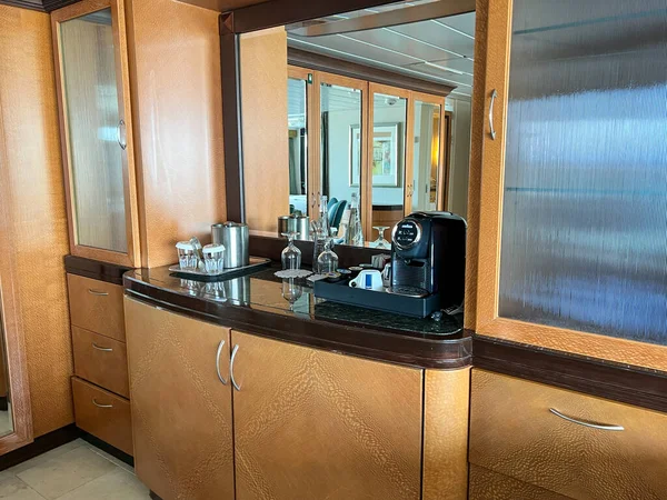 Orlando Usa February 2022 Owners Suite Bar Coffee Area Royal — Φωτογραφία Αρχείου