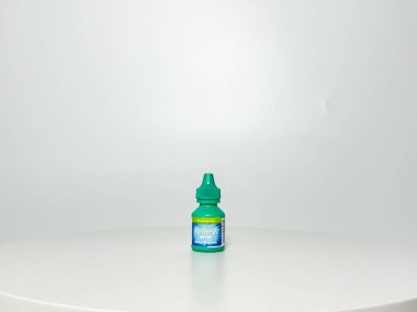 Orlando, FL USA - July 14, 2022:  A bottle of Refresh Repair Eye Drops on a white background.