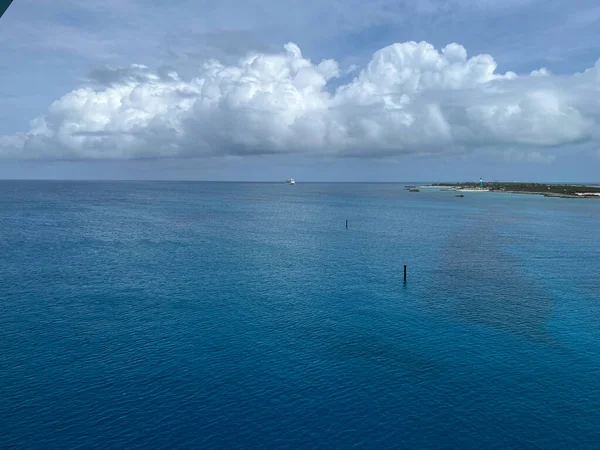 Coco Cay Bahamas February 2022 Aerial View Coco Cay Royal — Foto de Stock