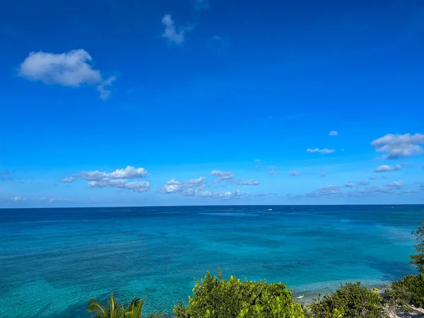 Aerial View Cemetery Beach Seven Mile Beach Grand Cayman Island —  Fotos de Stock