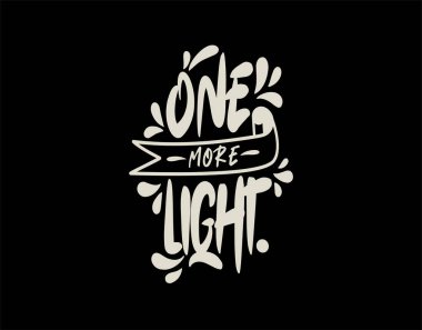 Vektör illüstrasyonunda siyah arkaplan üzerine bir tane daha ışık harfi. Typography posteri, fotoğraf albümü, etiket, fotoğraf kaplamaları, tebrik kartları, tişörtler, çantalar.