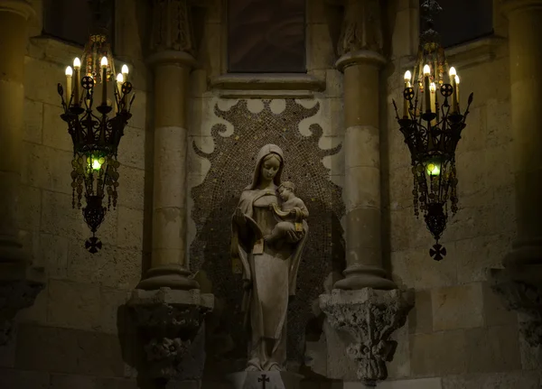 Religious sculpture, Sagrada Familia — Stock Photo, Image