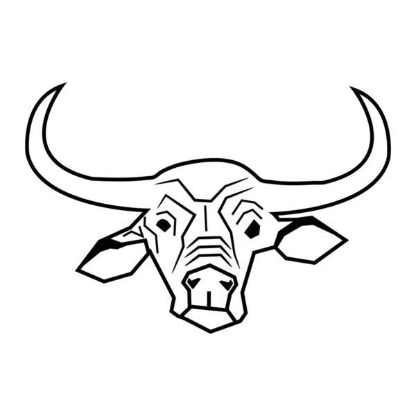 Cow Icon Vector Flat Icon Stock Vector Illustration White Background — ストックベクタ