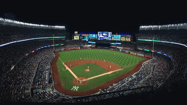 New York, NY, United States of America - July 19, 2019: New York Yankees playing Colorado Rockies