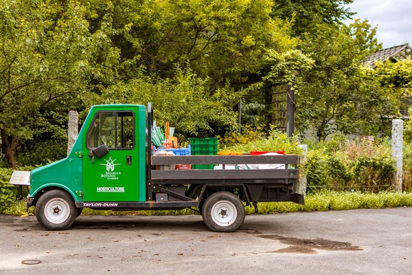 Brooklyn, NY, USA - July 23, 2019: Brooklyn Botanic Garden
