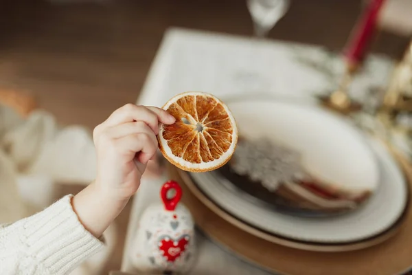 Suszone Słodkie Pomarańczowy Zbliżenie Herbata Deser Słodycze — Zdjęcie stockowe