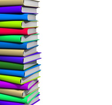 Yüksek kitap yığını