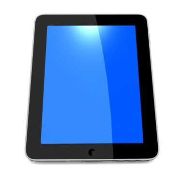 3D siyah tablet pc