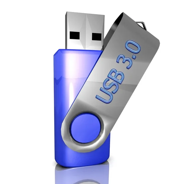 3D modelo USB Flash Drive — Fotografia de Stock