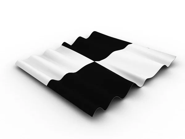 Checkered race flag. — Stock Photo, Image