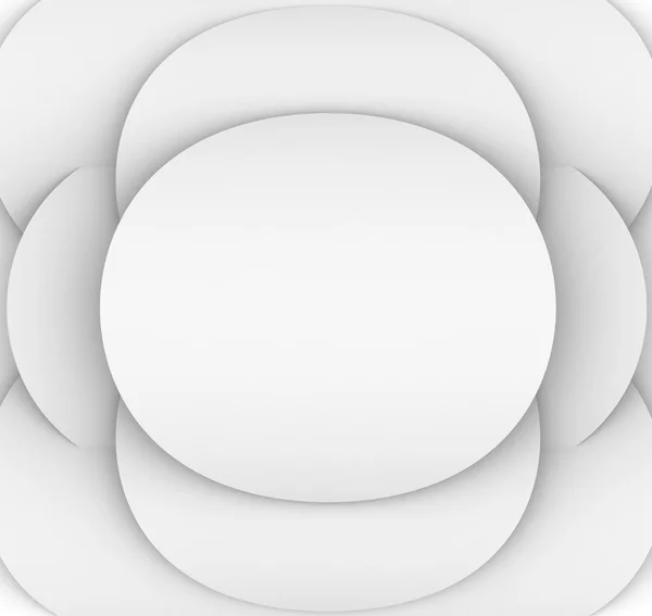 White ellipse banner on abstract circle background — Stock Photo, Image