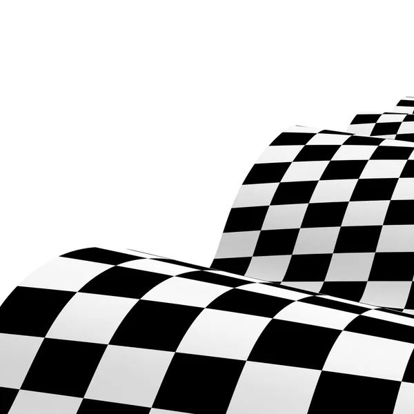 Bandeiras de corrida. Fundo quadriculado bandeira Fórmula 1 — Fotografia de Stock