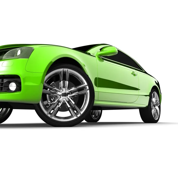 Car on white background — Stock Photo, Image