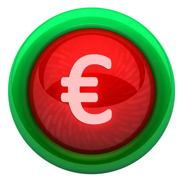 Icon euro — Stock Photo, Image