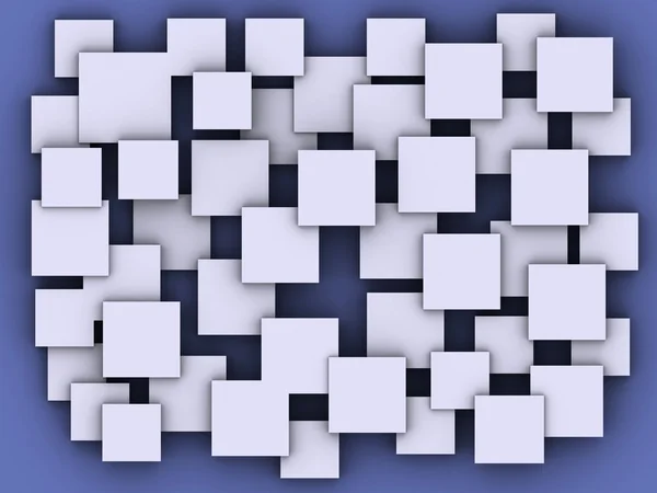 Fundo de quadrados em branco — Fotografia de Stock