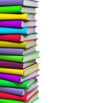 Yüksek kitap yığını