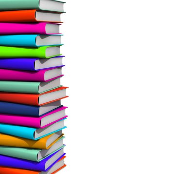 Yüksek kitap yığını