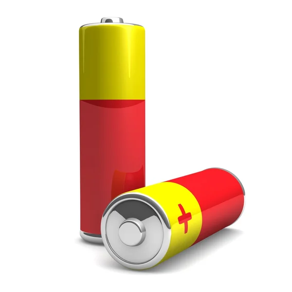 Batterie AA — Foto Stock