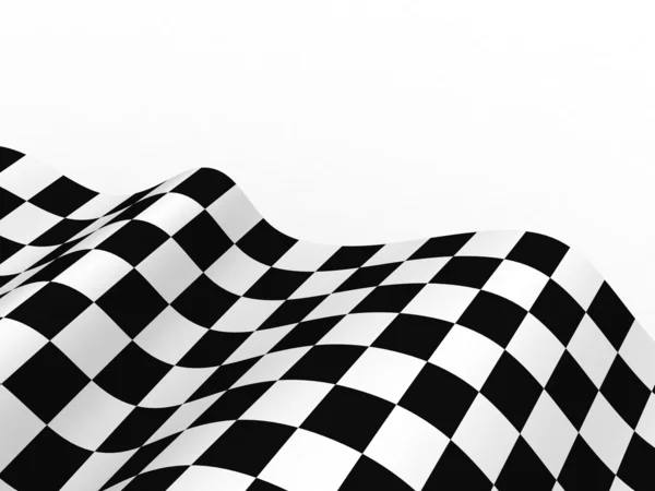 Bandiere da corsa. Bandiera a quadretti di sfondo Formula 1 — Foto Stock