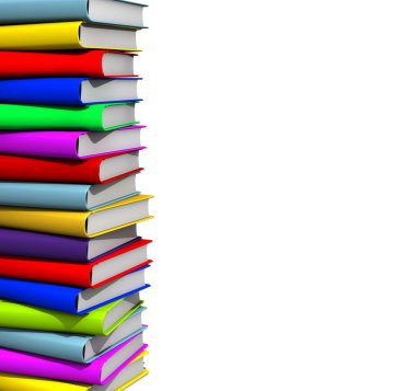 Yüksek kitap yığını