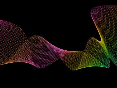 Renkli soyut çizgi arkaplanı