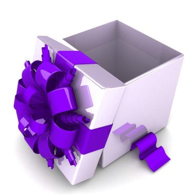 Açılan hediye kutusu