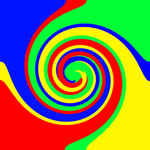 Color twist of the center — Stock Photo, Image