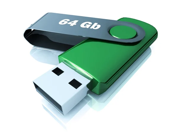 3D modelo USB Flash Drive — Fotografia de Stock