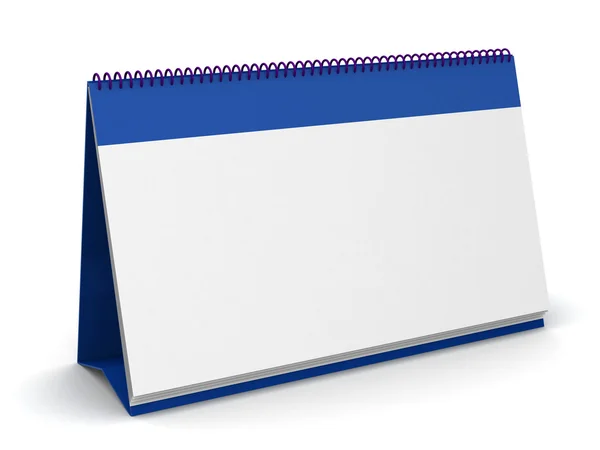 Schreibtisch leerer Kalender. — Stockfoto