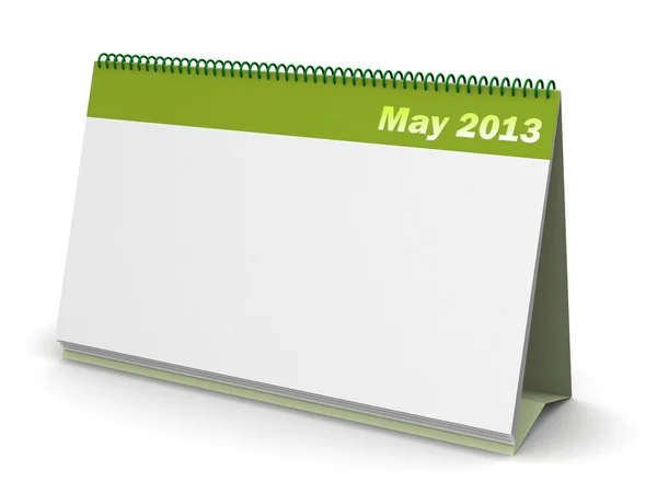 Skrivbord Tom kalender. — Stockfoto