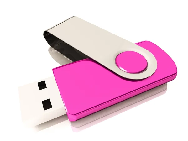 3D модель USB Flash Drive — стоковое фото