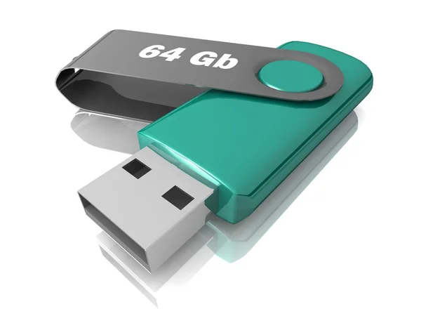 3D modelo USB Flash Drive —  Fotos de Stock